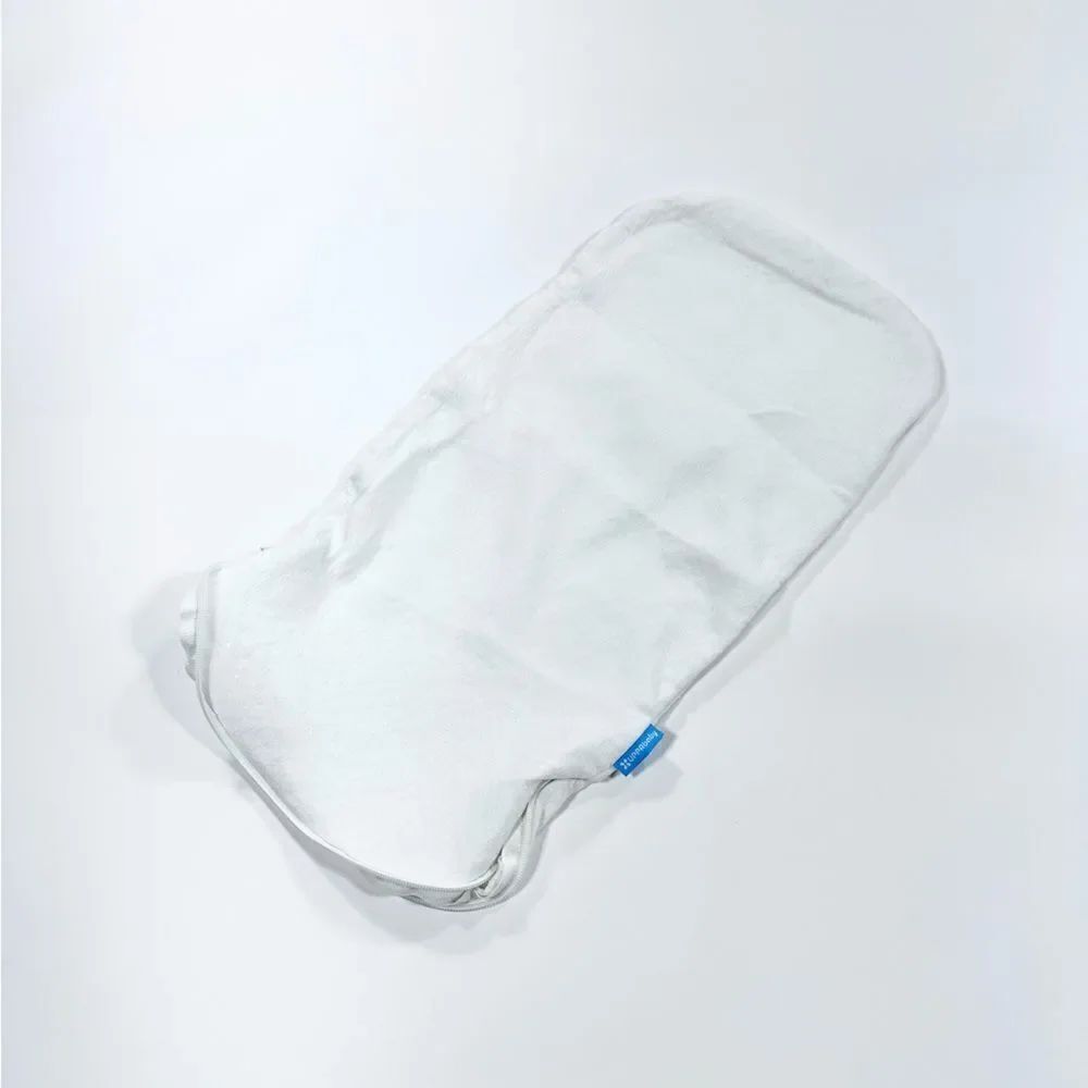 Uppababy off white cotton bassinet sheet liner mattress cover